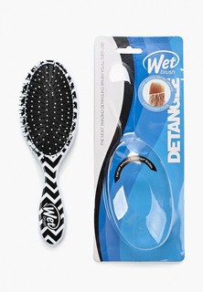 Расческа Wet Brush для спутанных волос (черно-белые полоски)