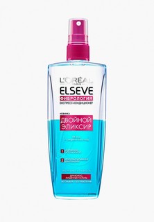 Спрей для волос LOreal Paris LOreal экспресс-кондиционер "Elseve, Двойной Эликсир Фибрология" для волос, лишенных густоты, 200 мл