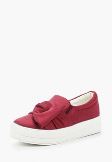 Слипоны LOST INK SASHA EYELET BOW DETAIL PLIMSOLL