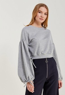 Свитшот LOST INK RIBBON TRIM CROP SWEAT