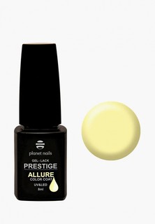 Гель-лак для ногтей Planet Nails "PRESTIGE ALLURE" - 602, 8 мл лимонный