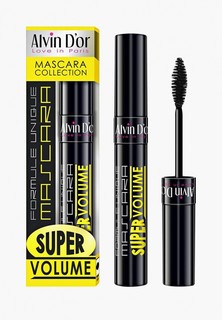 Тушь для ресниц Alvin Dor Super Volume extra black