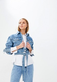 Куртка джинсовая LOST INK TIE WAIST DENIM JACKET