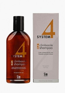 Шампунь Sim Sensitive Терапевтический № 2 SYSTEM 4 Climbazole Shampoo 2 , 215 мл