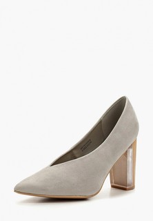 Туфли LOST INK AISHA LOW VAMP WOOD PERSPEX HEEL