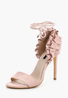 Босоножки LOST INK MADDIE FRILLED DETAIL HEELED SANDAL