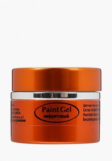 Гель-лак для ногтей Planet Nails Гель-краска Planet Nails - Paint Gel нефритовая 5гр