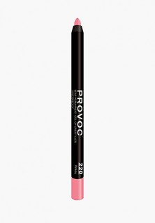 Карандаш для губ Provoc Gel Lip Liner 220 розово-бежево-лососевый