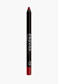 Карандаш для губ Provoc Gel Lip Liner 215 Plump красно-коричневый