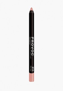 Карандаш для губ Provoc Gel Lip Liner 211 Pink Haze идеально-нюдовый