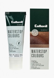 Крем для обуви Collonil Waterstop Colours, коричневый, 75 мл