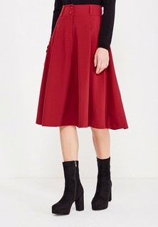 Юбка LOST INK HIGH WAISTED BUTTON THROUGH MIDI SKIRT