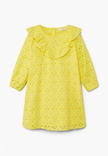 Платье Mango Kids - YELLOW