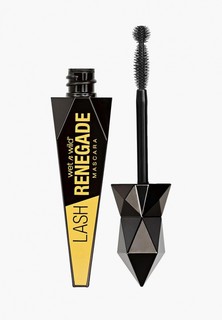 Тушь для ресниц Wet n Wild объем и разделение Lash Renegade Mascara, brazen black