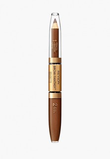 Карандаш для бровей Revlon и Гель Для Бровей Colorstay Brow Fantasy Pencil&Gel Brunette 105