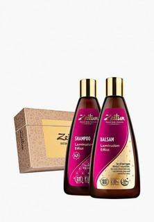 Набор для ухода за волосами Zeitun Зейтун "Натуральный эффект ламинирования". Шампунь 250 мл и бальзам 200 мл