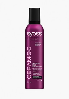 Мусс для укладки Syoss Ceramide Complex Укрепление максимально сильная фиксация, 250 мл