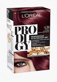 Краска для волос LOreal Paris LOreal "Prodigy" без аммиака, оттенок 4.26, Гранат