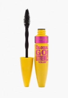 Тушь для ресниц Maybelline New York "Colossal Go Extreme", объем и удлинение, черная, 9,5 мл