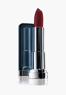 Помада Maybelline New York для губ " Сolor Sensational" Матовое искушение, увлажняющая, оттенок 975, Винная Ягода, 4,4 г
