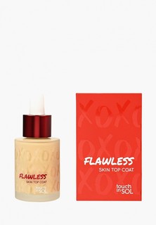 Тональное средство Touch in Sol Универсальное для стойкого макияжа Flawlessskin top Coat, №2, 35 мл