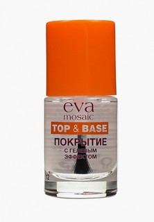 Топовое покрытие Eva Mosaic для ногтей с гелевым эффектом, 10 мл