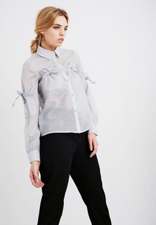 Блуза LOST INK TIE DETAIL ROUCHED POCKET SHIRT