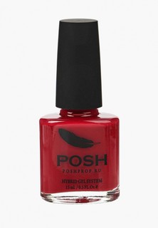 Гель-лак для ногтей Posh Гибрид без УФ лампы Тон 192 Бордовое наслаждение