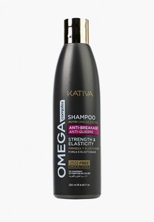 Шампунь Kativa OMEGA COMPLEX для повреждённых волос, 250 мл