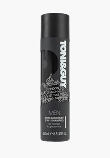 Шампунь Toni&Guy Toni&;Guy Против перхоти для мужчин "Men anti-dandruff 2 in 1 shampoo", 250 мл