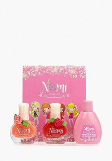 Набор лаков для ногтей Nomi №06 и №02 и жидкость для снятия лака