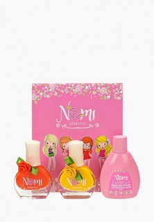 Набор лаков для ногтей Nomi №15 и №17 и жидкость для снятия лака