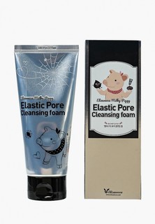 Пенка для умывания Elizavecca ELASTIC PORE с порошком древесного угля, 120 мл