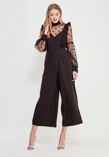 Комбинезон LOST INK DOBBY MESH SPOT FRILL JUMPSUIT