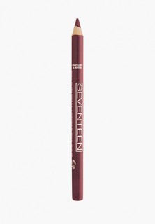 Карандаш для губ Seventeen Seventeen. т.29 водостойкий с витамином Е "Super Smooth W/P Lip Liner кофе мокко