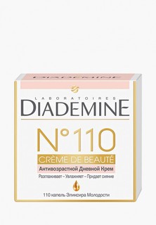 Крем для лица Diademine №110 Дневной CREME DE BEAUTE Антивозрастной уход, 50 мл