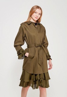 Плащ LOST INK SATIN DETAIL TRENCH