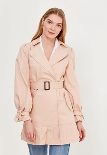 Плащ Lost Ink Petite PLEAT HEM TRENCH COAT