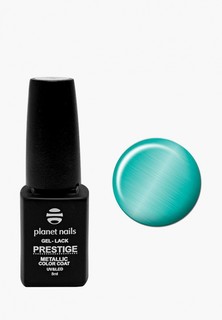 Гель-лак для ногтей Planet Nails "PRESTIGE METALLIC" - 104, 8 мл темная бирюза
