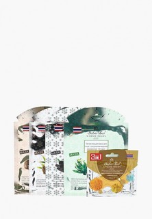 Набор масок для лица Sabai Thai Authentic SPA 4 шт + 2 патча