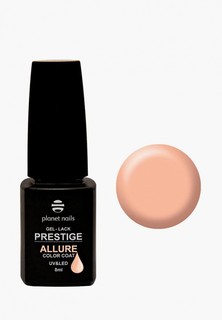 Гель-лак для ногтей Planet Nails "PRESTIGE ALLURE" - 604, 8 мл сочный персик