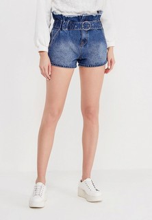 Шорты джинсовые LOST INK PAPERBAG BELTED SHORT