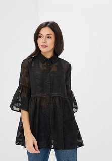 Блуза LOST INK SHEER HEART SMOCK SHIRT