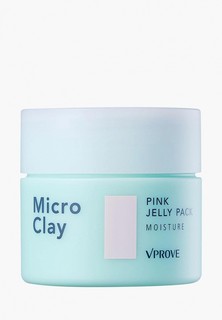 Маска для лица Vprove желе Micro Clay с розовой глиной, увлажняющая, 80 мл