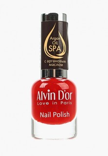 Лак для ногтей Alvin Dor SPA с аргановым маслом 15мл. Тон 5016