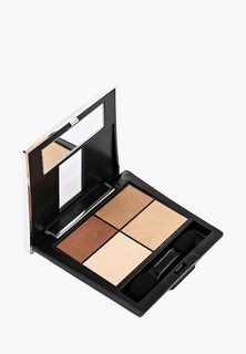 Тени для век Make Up Factory Eye Colors т.11 коричневый, тёмно коричневый, свестло бежевый,бежевый