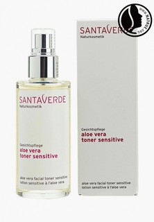 Лосьон для лица Santaverde увлажняющий Aloe Vera Refreshing для сухой и чувствительной кожи, 100мл