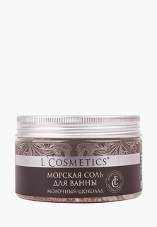 Соль для ванн LCosmetics Lcosmetics с пеной "Молочный шоколад" ,350 г