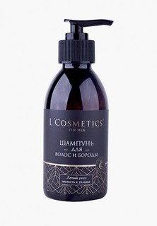 Шампунь LCosmetics Lcosmetics "Для волос и бороды", 200 мл