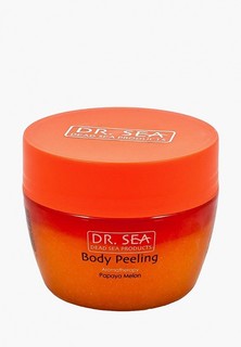 Скраб для тела Dr. Sea Ароматический с маслами папайи и дыни, 320 г